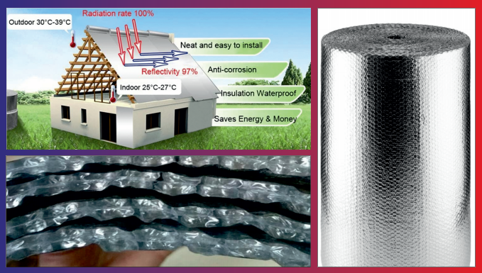 Shed insulation sheets